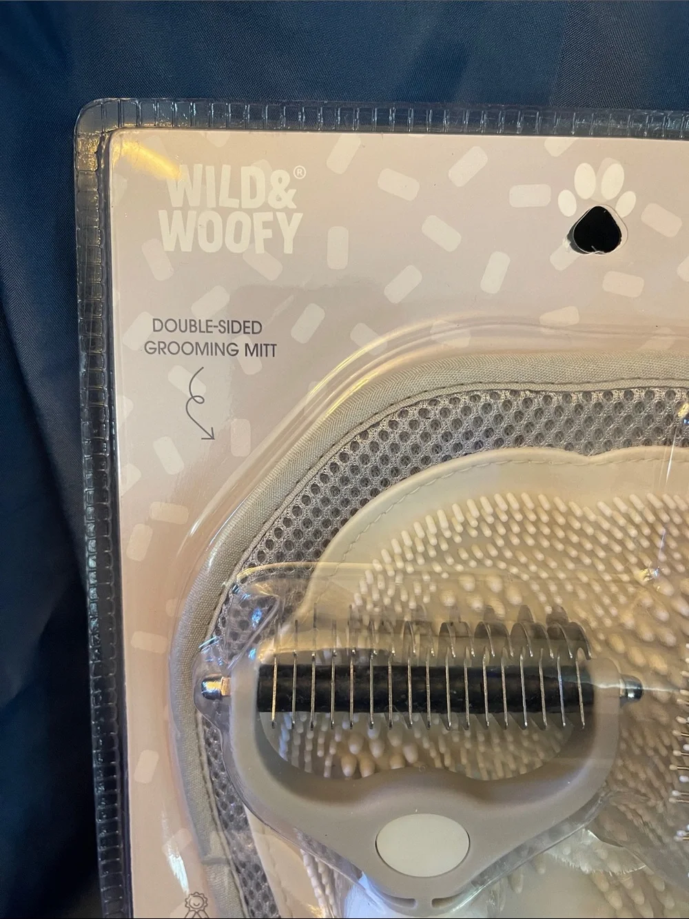 Feelin' Paw-sh 3-Piece Dog Grooming Set - White/Silver